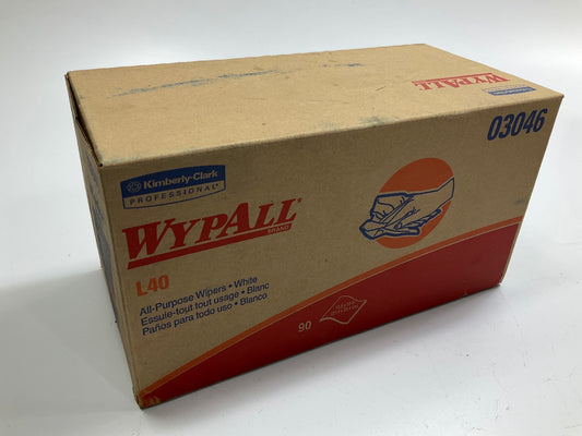12 Packs - Kimberly 03046 Wypall L40 Industrial All-purpose Wipe Towels