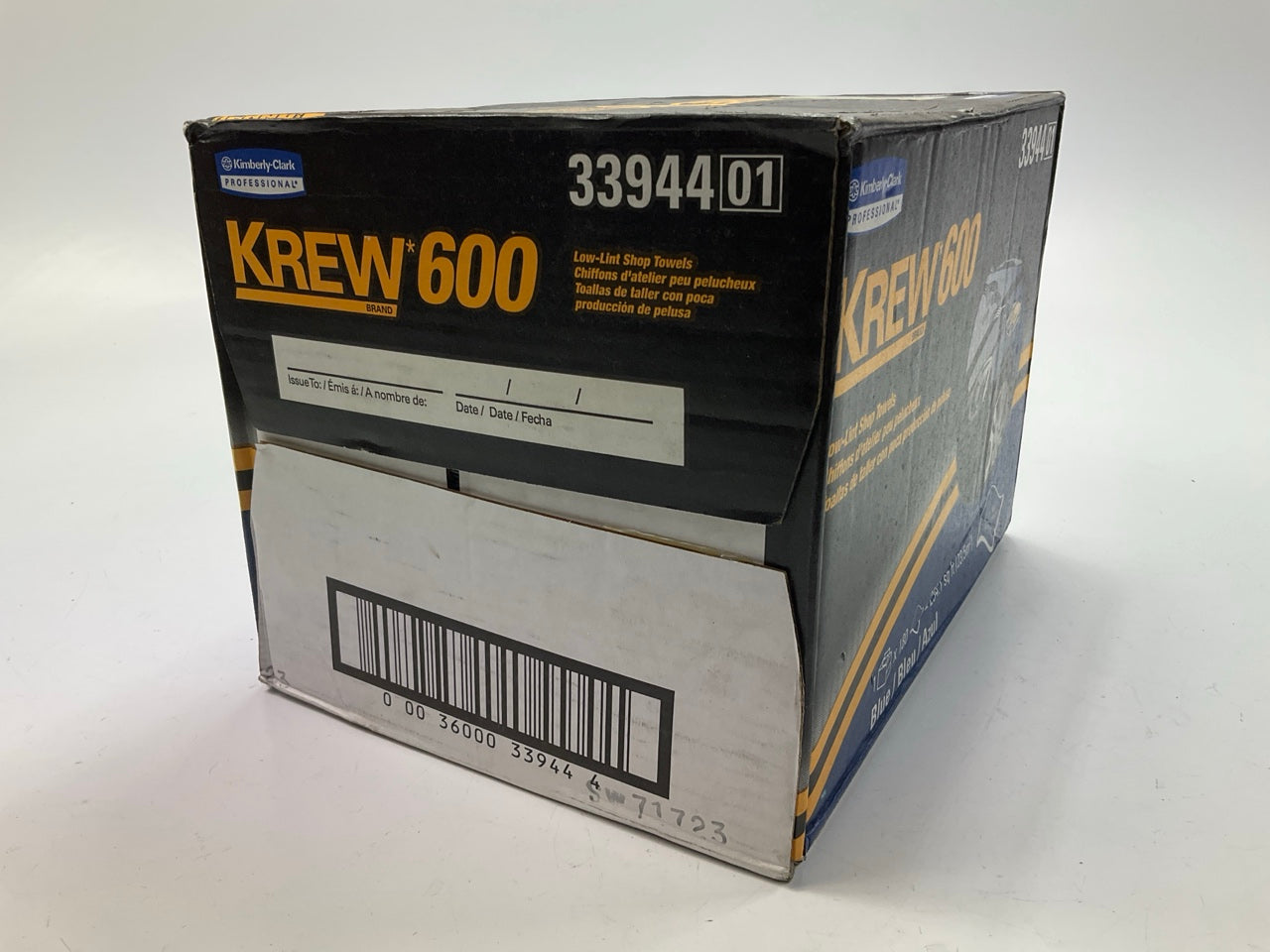Krew 600 Low-Lint 1-Ply Heavy Duty Shop Towels (Box Of 180 Sheets) 12.1''x16.8''