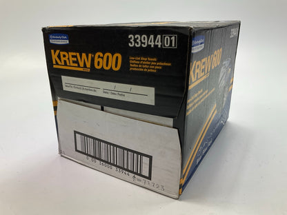 Krew 600 Low-Lint 1-Ply Heavy Duty Shop Towels (Box Of 180 Sheets) 12.1''x16.8''