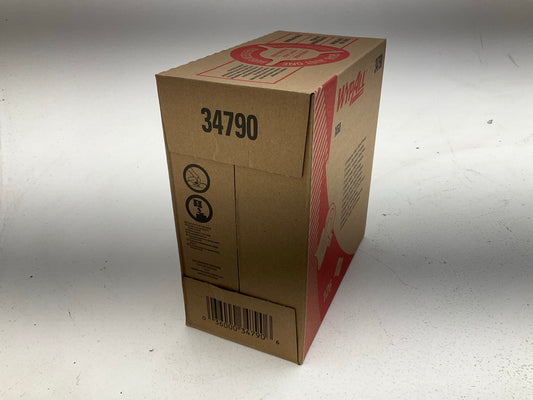 Kimberly 34790 White Wypall X60 Shop Towels Full Case, 10 Boxes