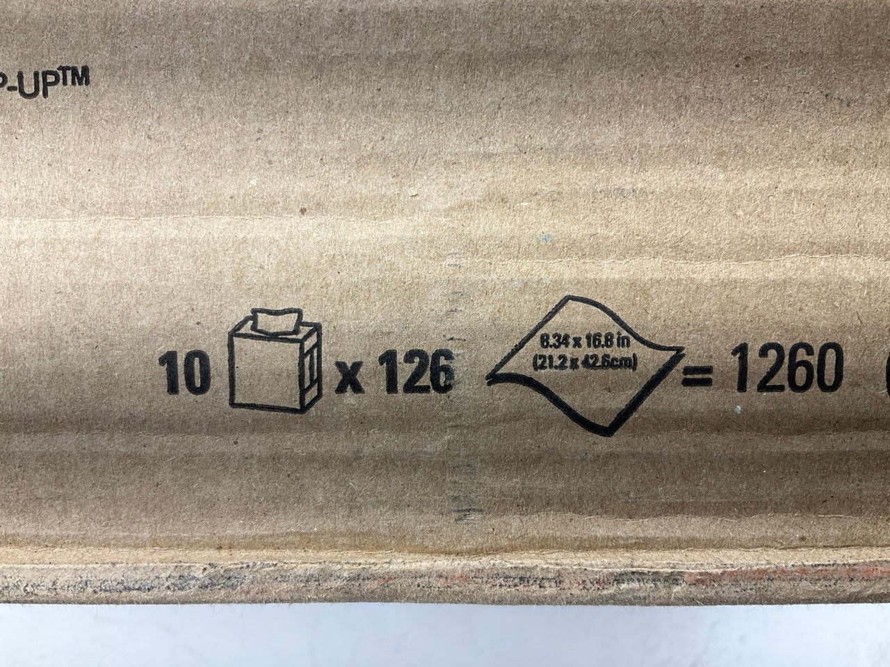 Kimberly 34790 White Wypall X60 Shop Towels Full Case, 10 Boxes