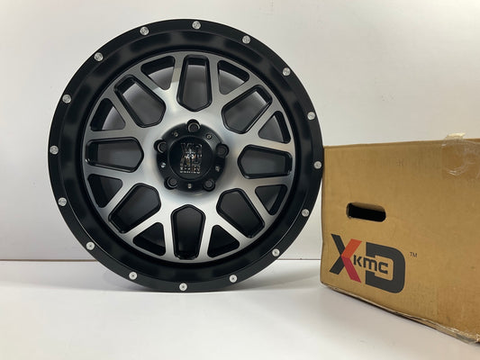 XD XD820 Grenade 20x9'' 5x5.5'' Black Machined Face Alloy Rim Wheel