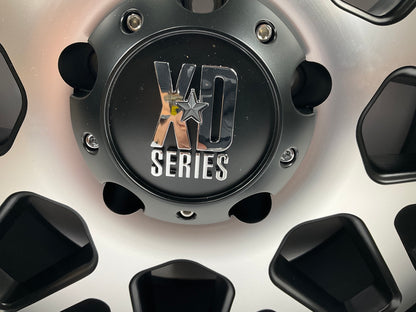 XD XD820 Grenade 20x9'' 5x5.5'' Black Machined Face Alloy Rim Wheel