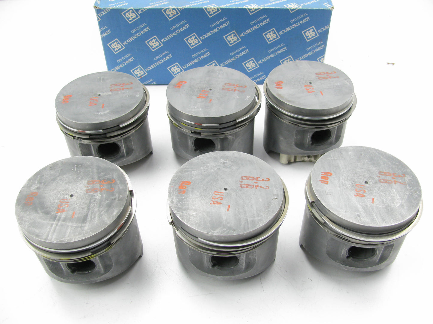 Kolbenschmidt 93465610 89.08mm Bore Piston Set For BMW M30 Engine E28 E24 E23