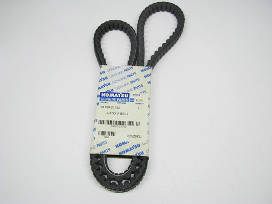 Geniune Komatsu 04120-21752 Accessory Drive Belt