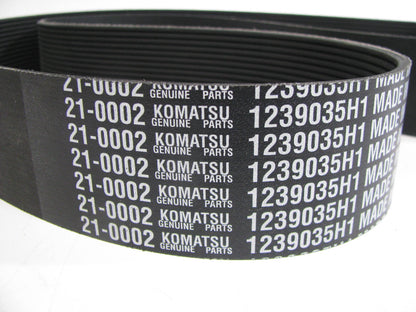 Genuine OEM Komatsu 1239035H1 Belt - D61PX-12, WA600-1LC,  DRESSER 560B TD25G
