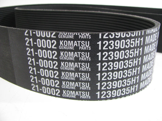 Genuine OEM Komatsu 1239035H1 Belt - D61PX-12, WA600-1LC,  DRESSER 560B TD25G