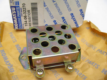 NEW - OEM For Komatsu 154-06-32270 Ballast Resistor