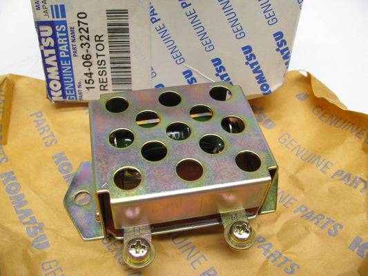NEW - OEM For Komatsu 154-06-32270 Ballast Resistor