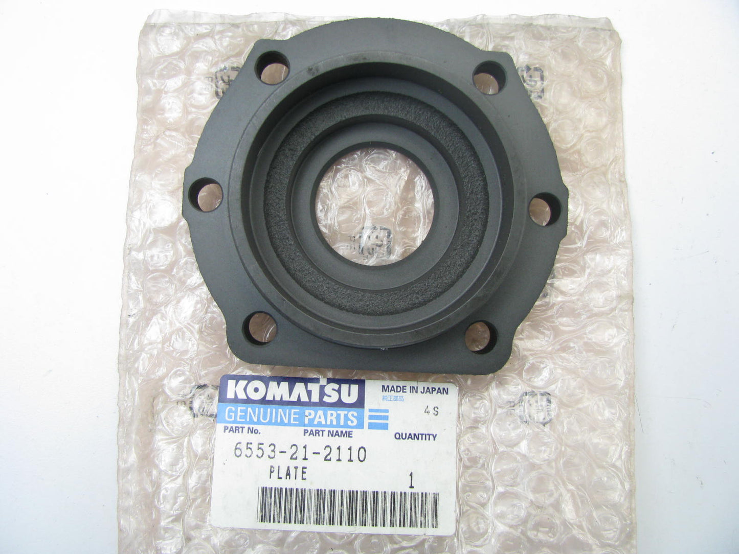 NEW GENUINE OEM For Komatsu 6553-21-2110 Fuel Injection Pump Plate
