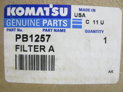 Komatsu PB1257 Cabin Air Filter - AT253693, PA11755, 42562, LAF3407 AF711 AF1728