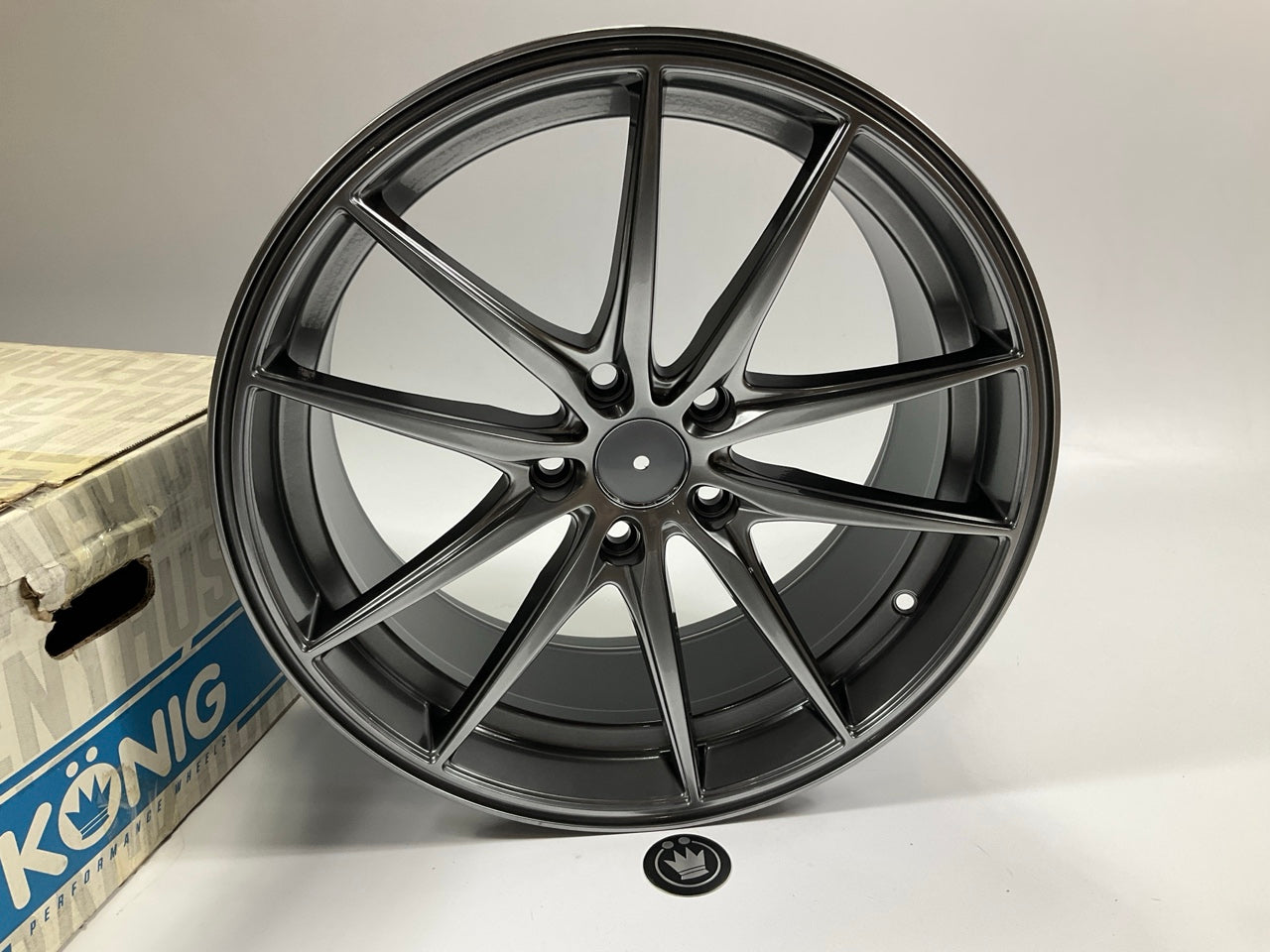NEW 18X8 Konig Oversteer Opal Wheel / Rim 5x112 ET45 +45mm 73.1mm Hub Bore