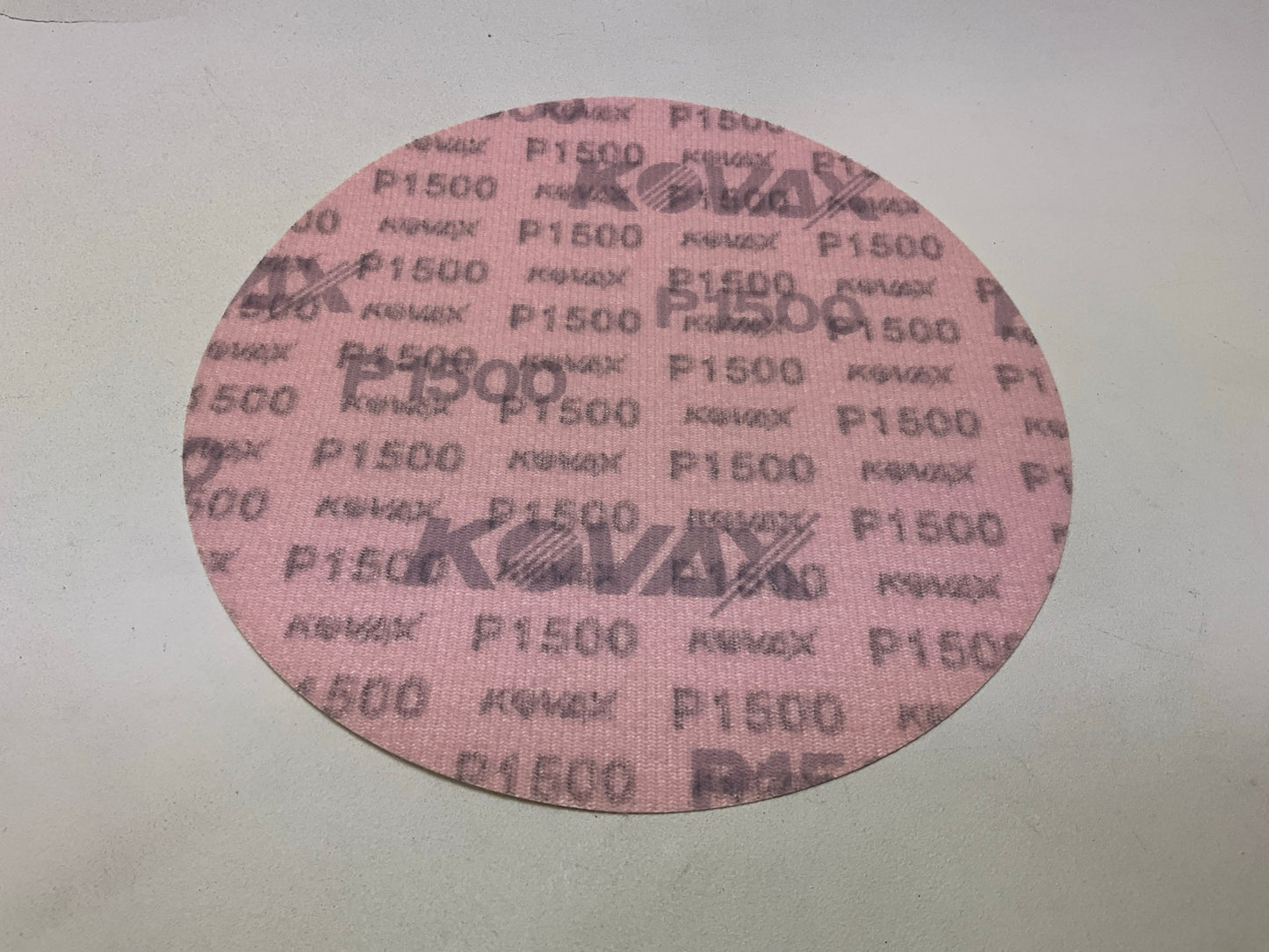 Kovax 7781500 Yellow-Film 6'' Super-Tack Sanding Discs Grade P1500, 50 / Box