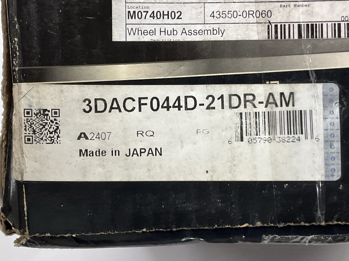 Koyo 3DACF044D-21DR-AM Front Left Wheel Hub Bearing - 2019-2020 Toyota RAV4