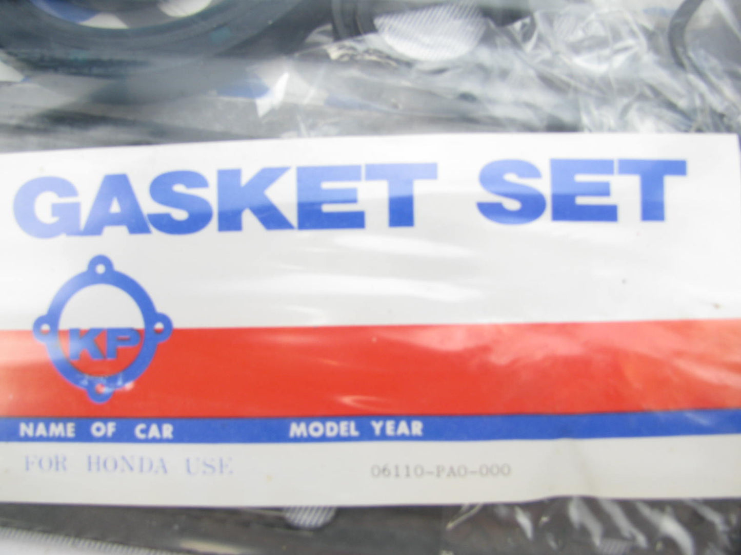Kp Gaskets 06110-PA0-000 Full Engine Gasket Set - 1980-83 Honda Civic 1.3L 1300