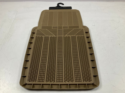 1 Piece Only - Kraco 400-TAN Universal Rubber Floor Mat, 29'' X 17-1/2''