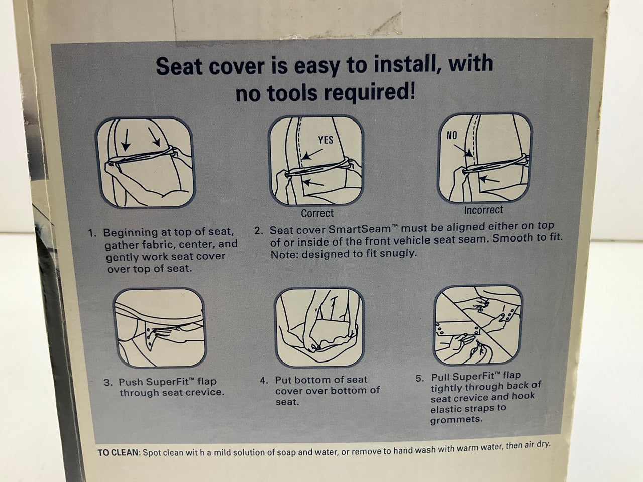 Kraco 5040617 Braxton Universal Buck Seat Covers - 2 PACK