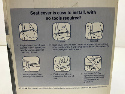 Kraco 5040617 Braxton Universal Buck Seat Covers - 2 PACK