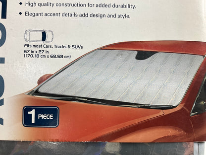 Kraco 5041574 Sun Shade Cover Solar Protector Screen 67'' X 27'' Size