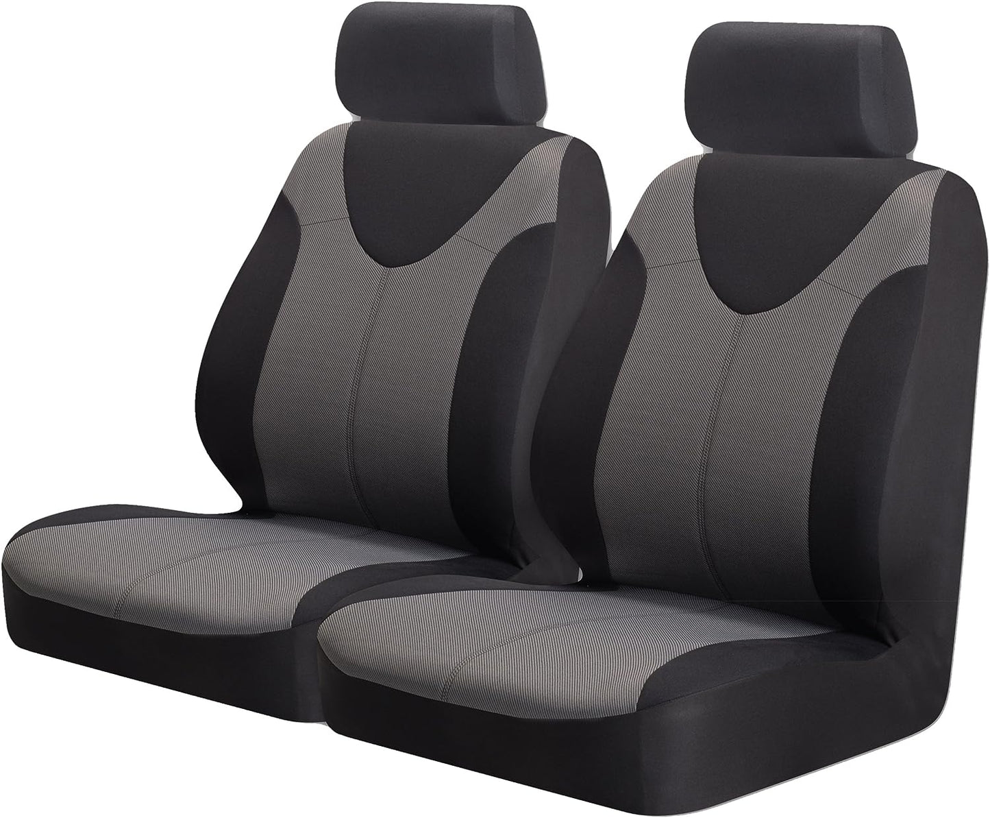 Kraco 5078761 Braxton Low Back Seat Cover, Black, Does 2 Seats