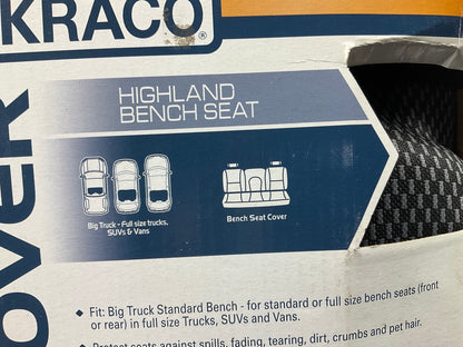 Kraco 804831 Highland Benchseat Truck Van Bench Seat Cover