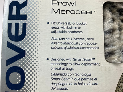(2) Kraco 805066 Universal Bucket Seat Covers - Prowl Faux Fur