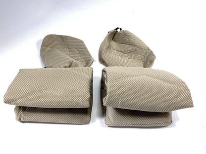 Kraco 805548 Low Back Seat Covers, Scotchgard Pattern, DOES 2 SEATS