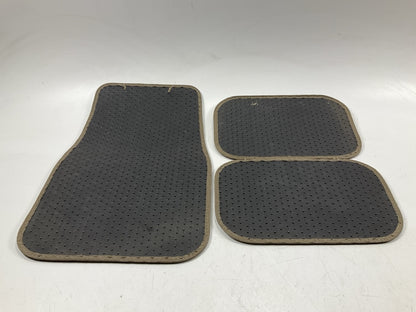 Kraco C1904A Universal 4-Piece TAN Floor Mat Carpet Set, 24.5''x14.5'' Front