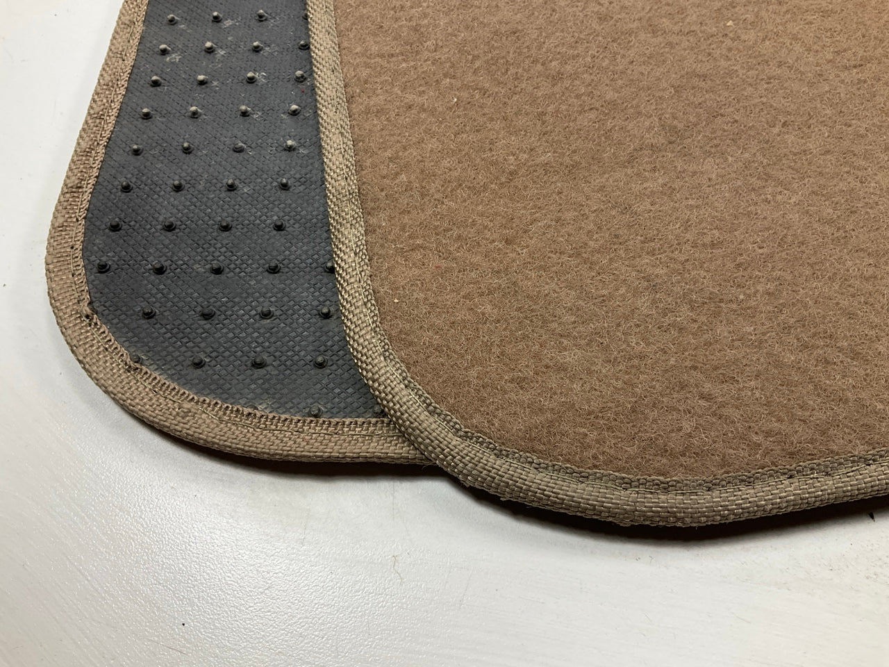 Kraco C624 4-Piece TAN Floor Mat Carpet Set, Universal