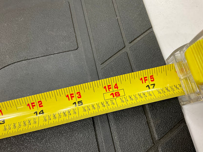 Kraco PR504B 4-piece Universal Rubber Floor Mat Kit: 26''x17.75'' Front 16x12 Rear