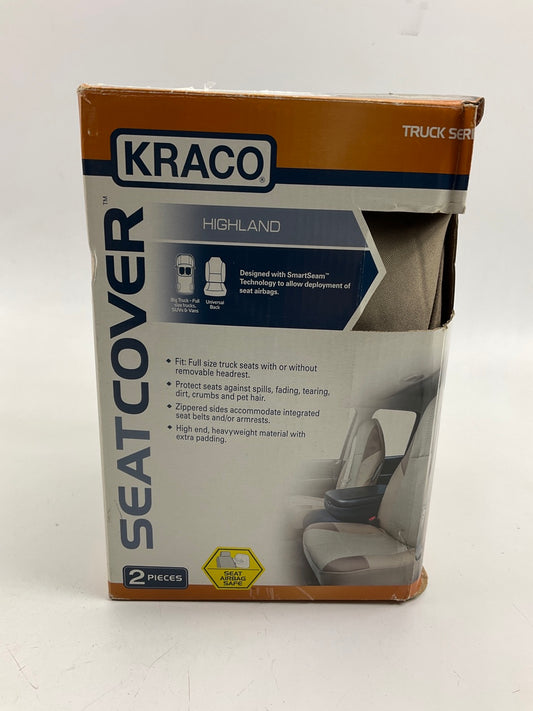 Kraco SC-666 Full Size Truck Seat Covers, Does (2) Seats