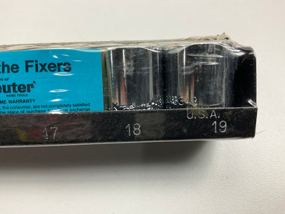 VINTAGE NOS - Kraeuter 30614 14 Piece 3/8'' Drive Metric Sockets W/ Tray - USA