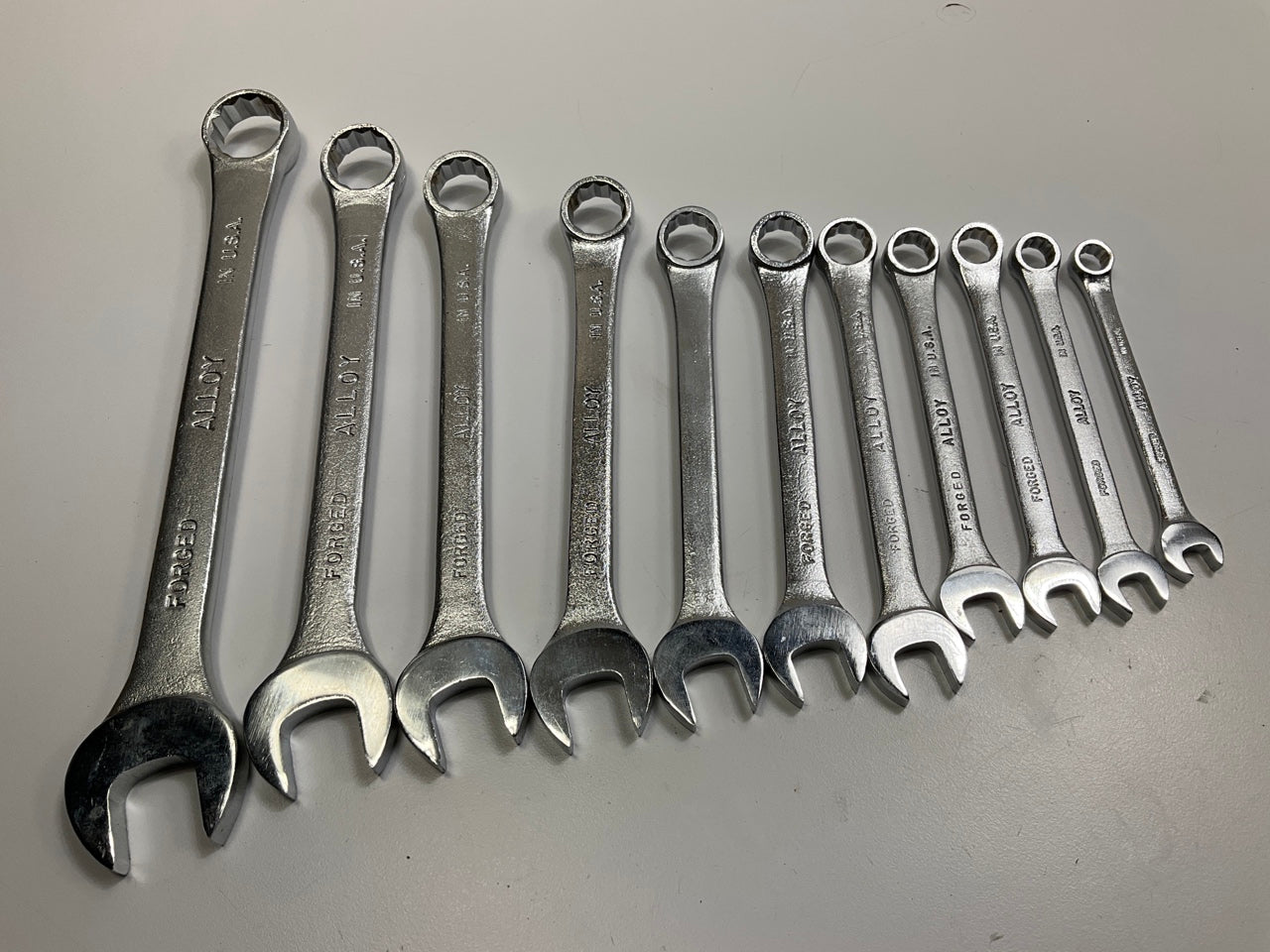 13MM GABLES BRAND - Kraeuter 56611 11 Piece Metric Combination Wrench Set - USA