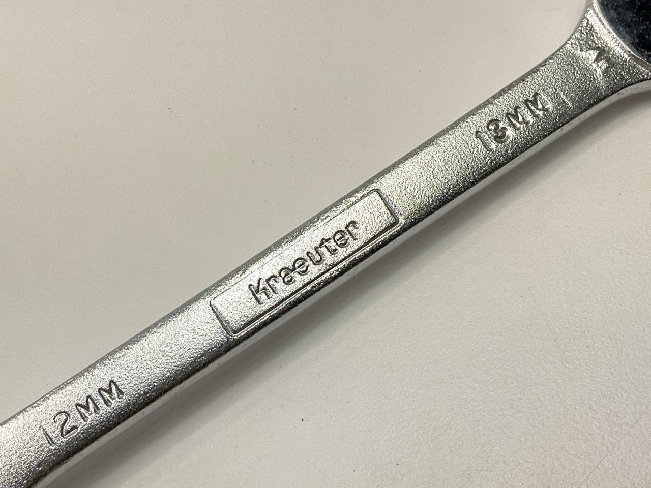 VINTAGE - Kraeuter 57112 Double Open Ended Wrench, 12MM & 13MM - MADE IN USA