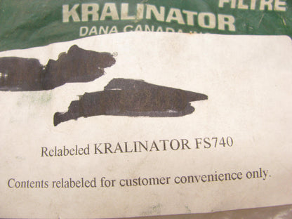 Kralinator FS740 Fuel Filter Replaces TP988 3I1250 811644