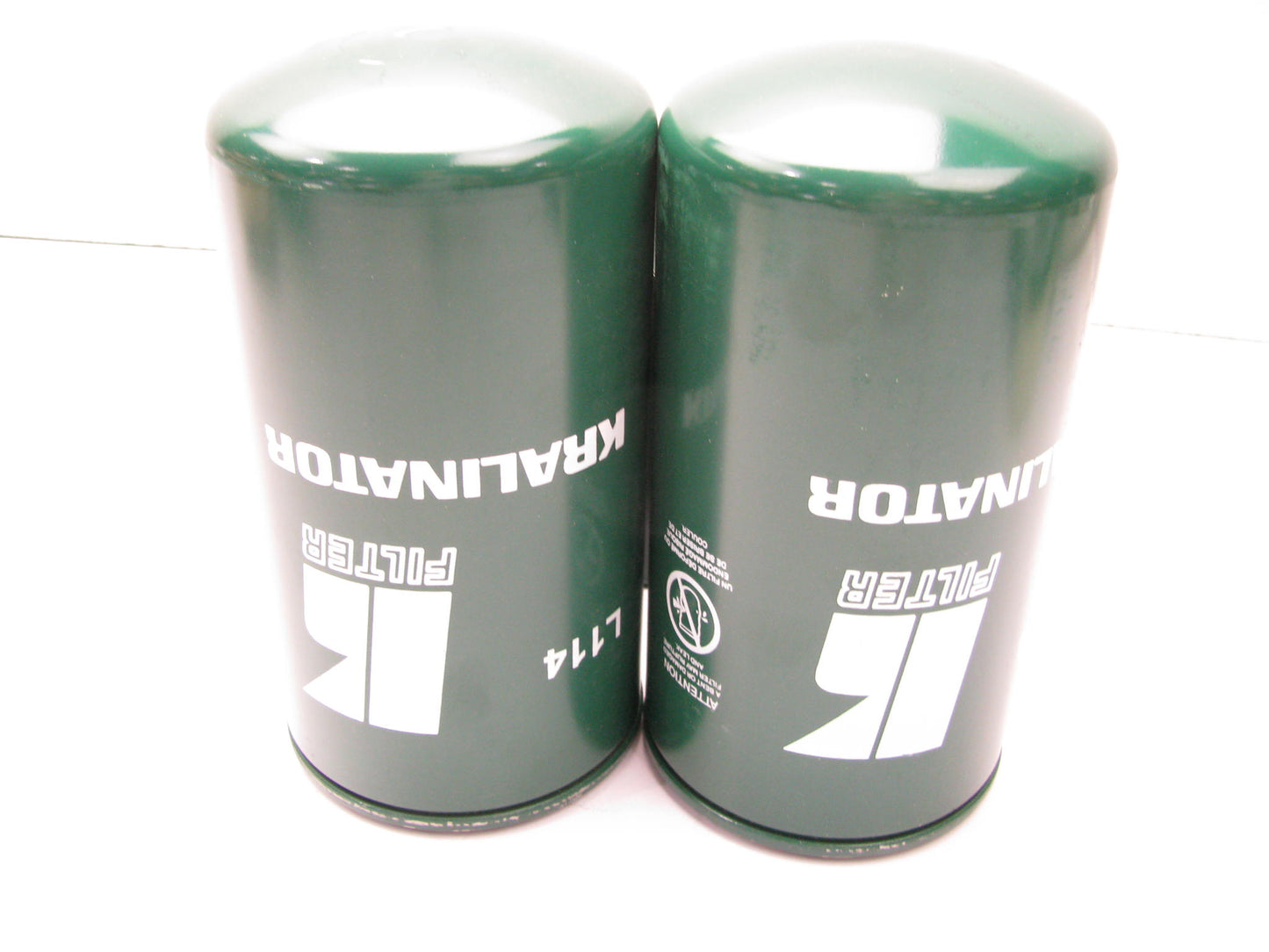 (2) Kralinator L114 Oil Filters Replaces: 51766 51458 BT521 BT124 P559130 LF790