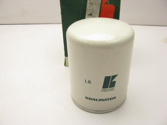 Kralinator L6 Oil Filter For Toyota Forklifts, Landcruiser Diesel (86- 87) WHITE