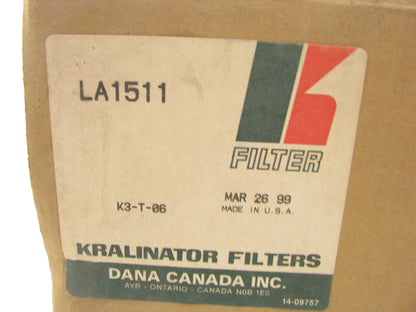 Kralinator LA1511 Air Filter Replaces CA7487 46474 A54999 LAF4499 AF2198