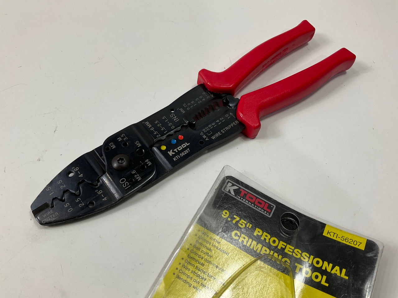 K Tool International 56027 9-3/4'' Multi-function Crimping Crimp Tool