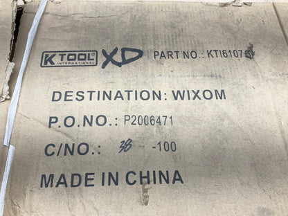 K Tool KTI61076 3/4 Ton 1650 Lbs Utility Underhoist Support Stand - 53-1/2''-80''