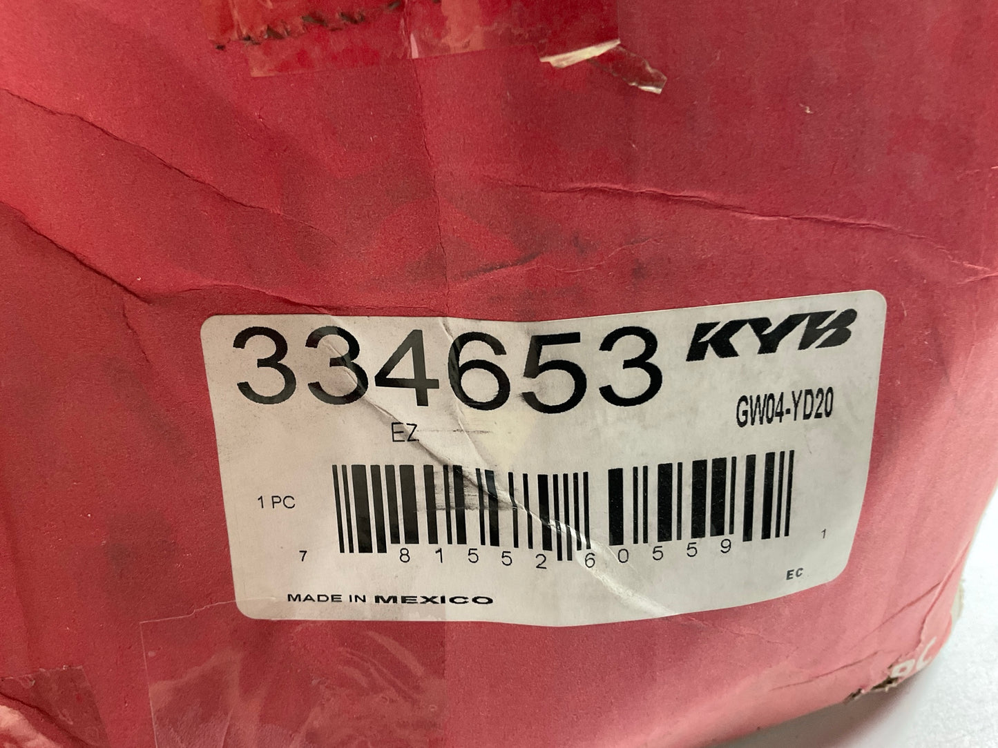 KYB 334653 Front Left Suspension Strut For 2008-2009 Taurus, Sable 3.5L-V6