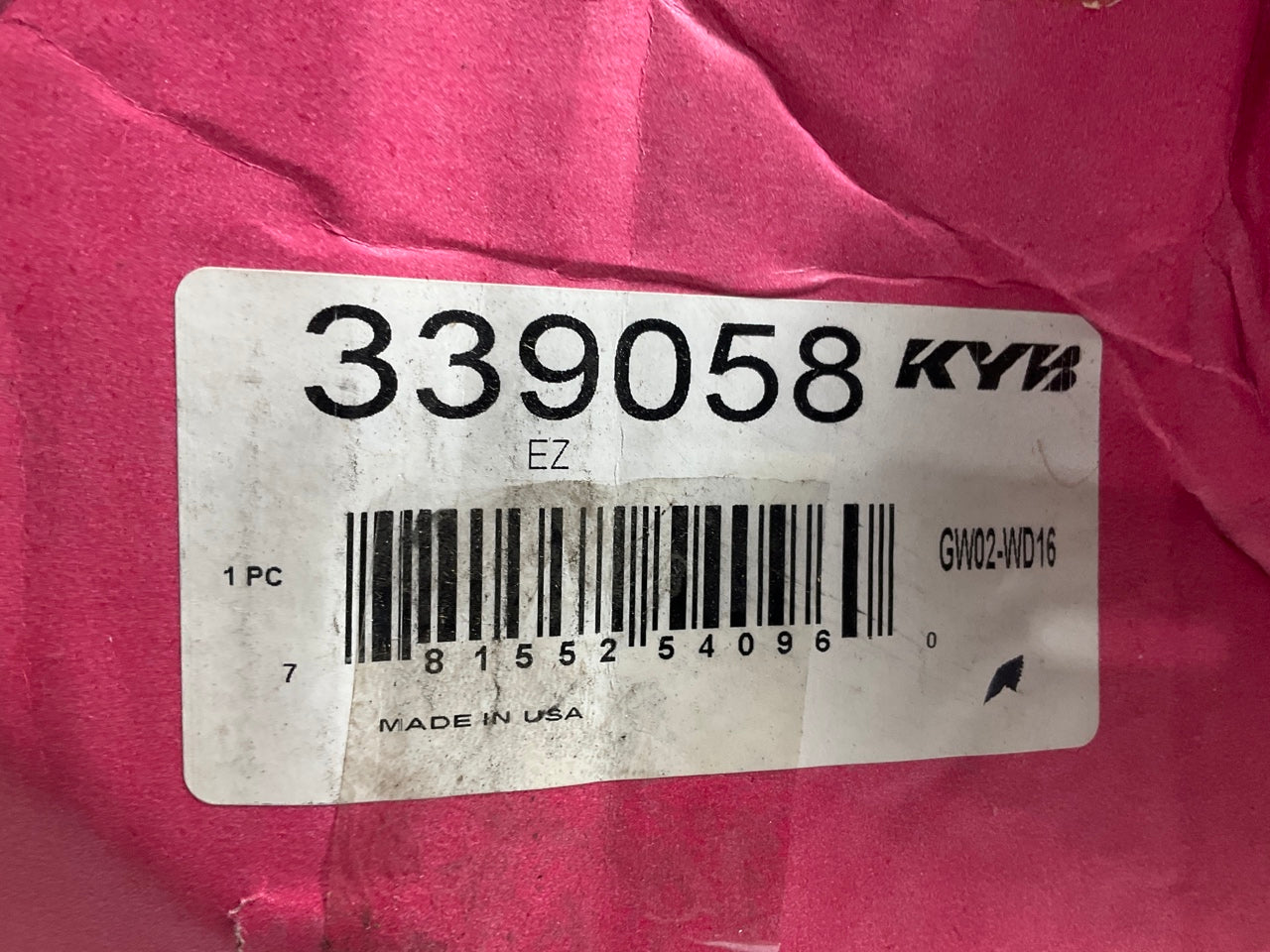 KYB 339058 Front Right Strut For 2005-2006 Chevrolet Equinox, 2006 Torrent