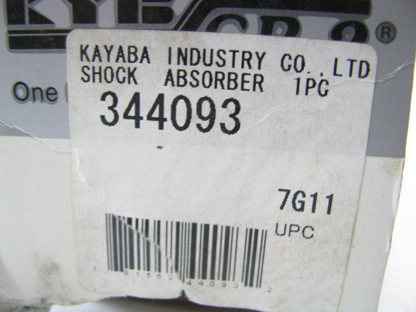 (2) KYB 344093 Front Excel-G Shock Absorber For 1987-1996 Dodge Dakota