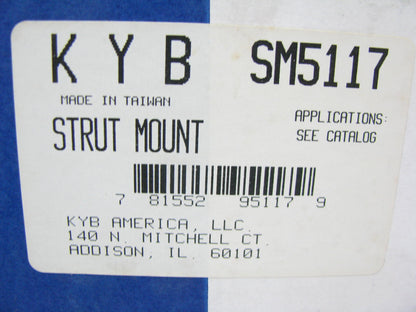 (2) KYB SM5117 Suspension Strut Mount Rear 1995-99 Monte Carlo 1995-01 Lumina