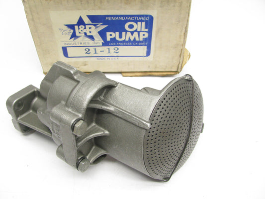 L&b Industries 21-12 Engine Oil Pump For 1976-1979 Volvo 2.1L-L4