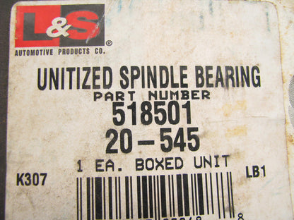 L&S 518501 Wheel Bearing And Hub Assembly - Front