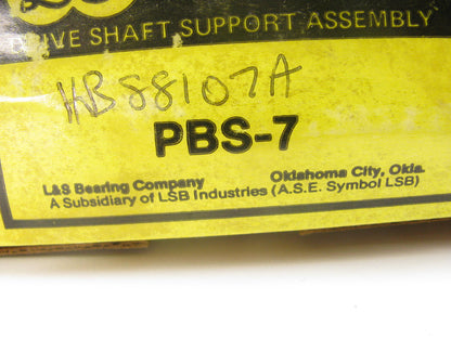 L&S PBS-7 Drive Shaft Center Support Bearing Center