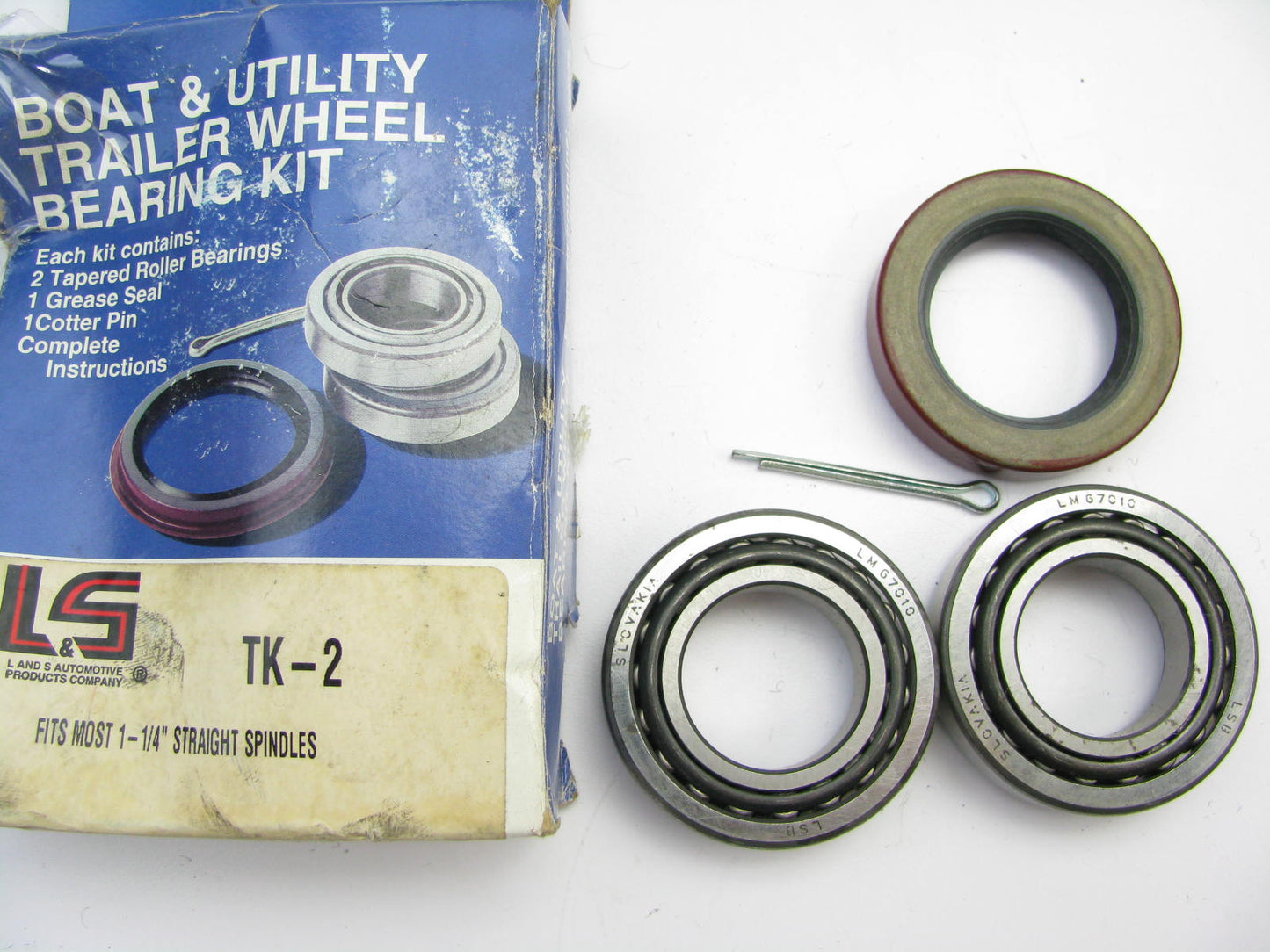L&S TK-2 Trailer Wheel Bearing Kit - 1-1/4'' Straight Axle