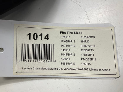 Laclede 1014 Tire Snow Chains Pair - 145/65-15, 155/60-15, 155/65-14, 165/60-14