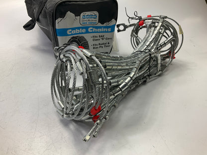 Laclede 1018 Snap-Lock Snow Cable Chains - P145/70R15, P145/80R15, P155/70R15